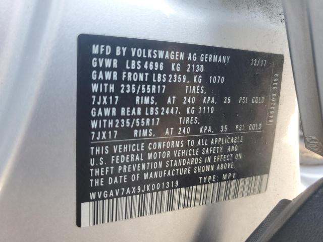 2018 VOLKSWAGEN TIGUAN LIM - WVGAV7AX9JK001319