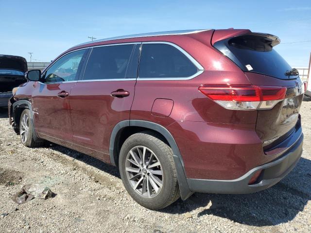 Vin: 5tdjzrfh9js825464, lot: 59546165, toyota highlander se 20182