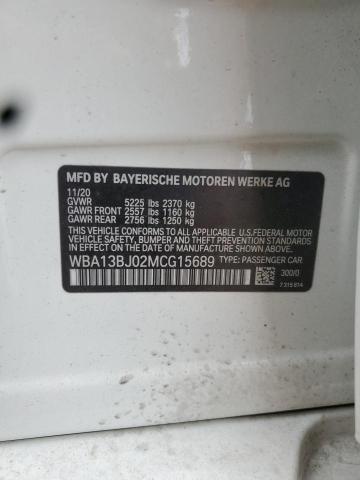 2021 BMW 530 XI - WBA13BJ02MCG15689