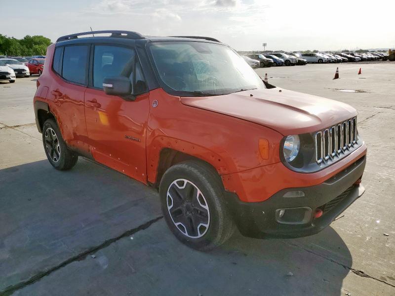 Vin: zaccjbct8fpc23014, lot: 60025465, jeep renegade trailhawk 20154