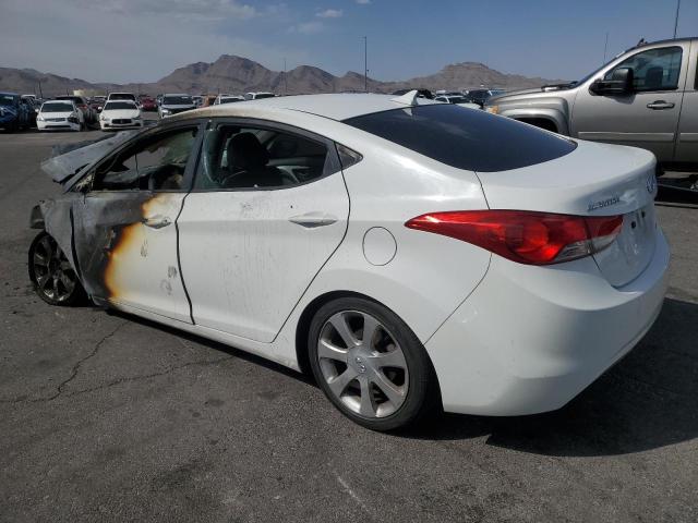 HYUNDAI ELANTRA GL 2013 white  gas 5NPDH4AE6DH246295 photo #3