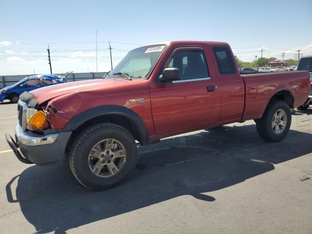 FORD RANGER SUP 2004 red club cab gas 1FTYR15E44PB53741 photo #1