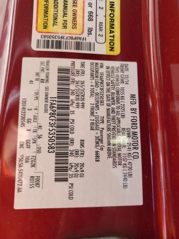 2015 FORD MUSTANG GT 1FA6P8CF3F5350583
