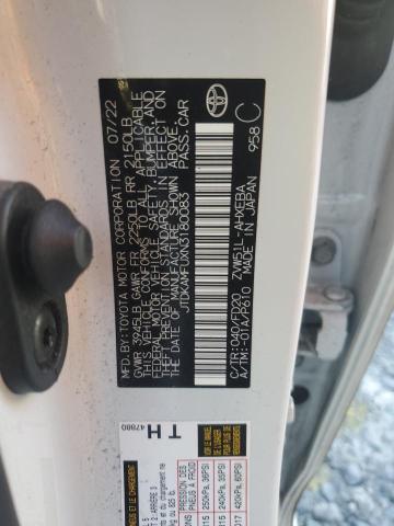 2022 TOYOTA PRIUS NIGH JTDKAMFUXN3180083