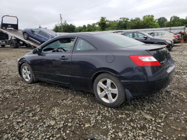 HONDA CIVIC EX 2007 black coupe gas 2HGFG12887H527113 photo #3