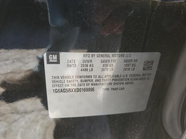2013 CADILLAC ATS - 1G6AG5RXXD0169996