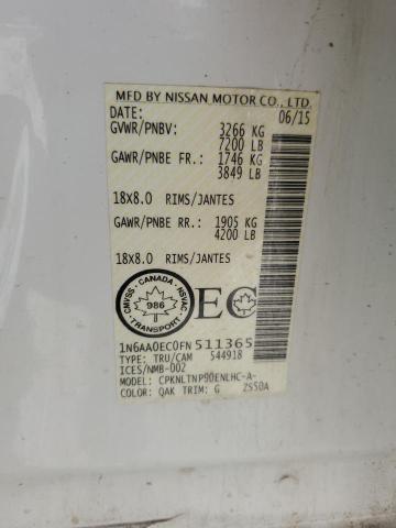 2015 NISSAN TITAN S #3287873101