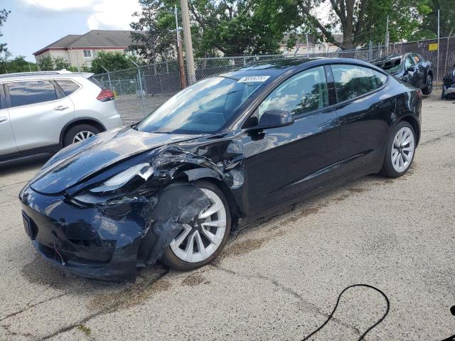 Vin: 5yj3e1eb3nf304978, lot: 61532665, tesla model 3 2022 img_1