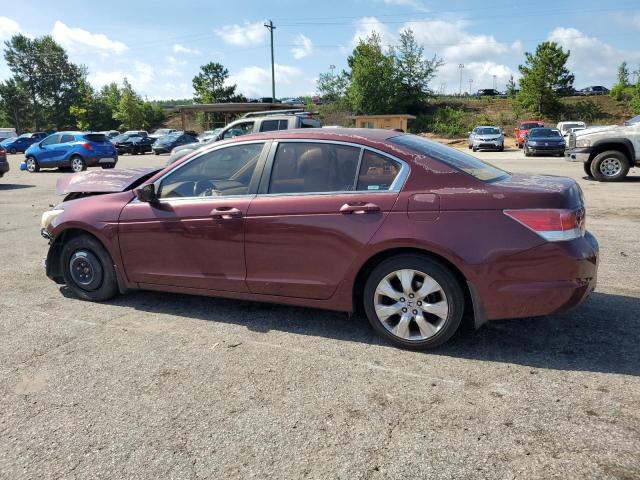 HONDA ACCORD EXL 2009 burgundy  gas 1HGCP26829A083540 photo #3