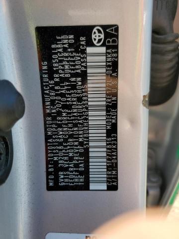 2016 TOYOTA COROLLA L - 5YFBURHE2GP568915