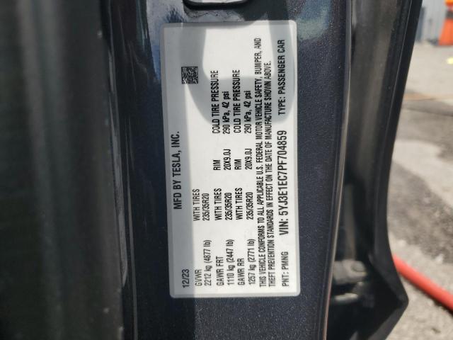2023 TESLA MODEL 3 5YJ3E1EC7PF704859
