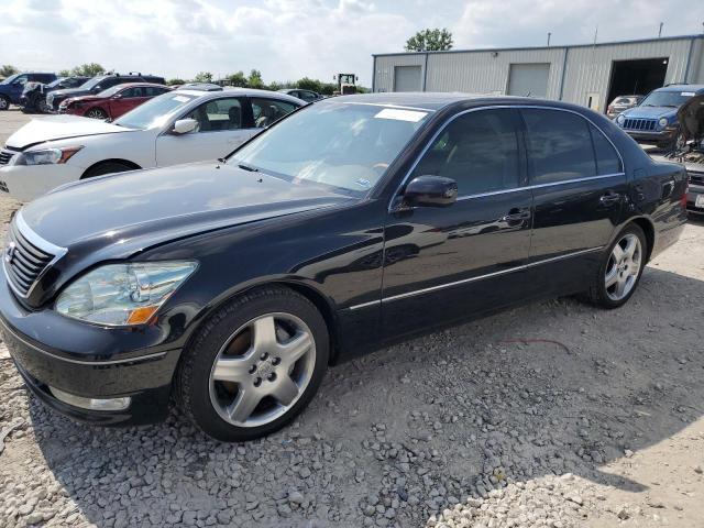 LEXUS LS 430 2004 black  gas JTHBN36F240124105 photo #1