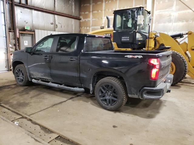 CHEVROLET SILVERADO 2021 black  gas 1GCPYBEK7MZ383367 photo #3