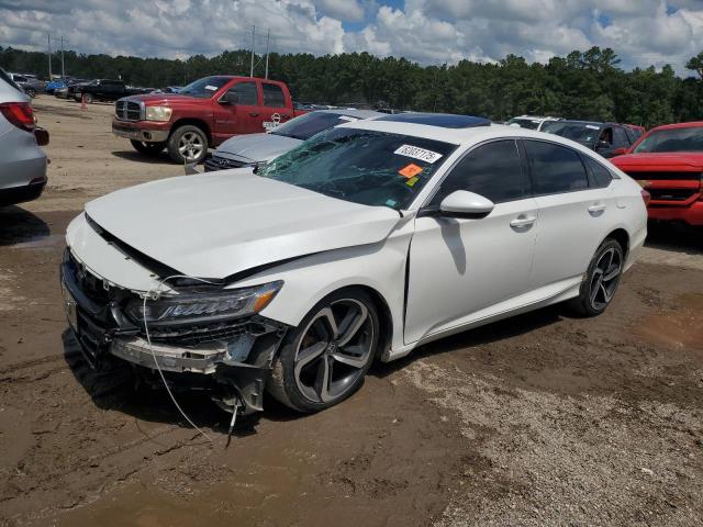 HONDA ACCORD SPO 2020 white  gas 1HGCV2F31LA015280 photo #1