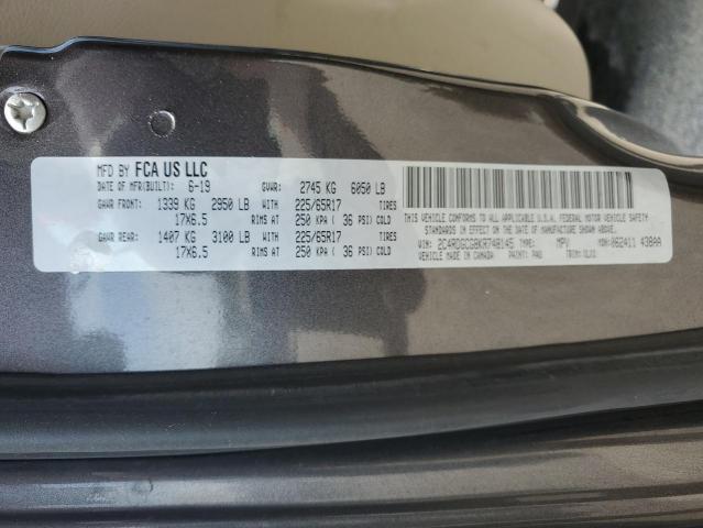 2019 DODGE GRAND CARA - 2C4RDGCG8KR748145