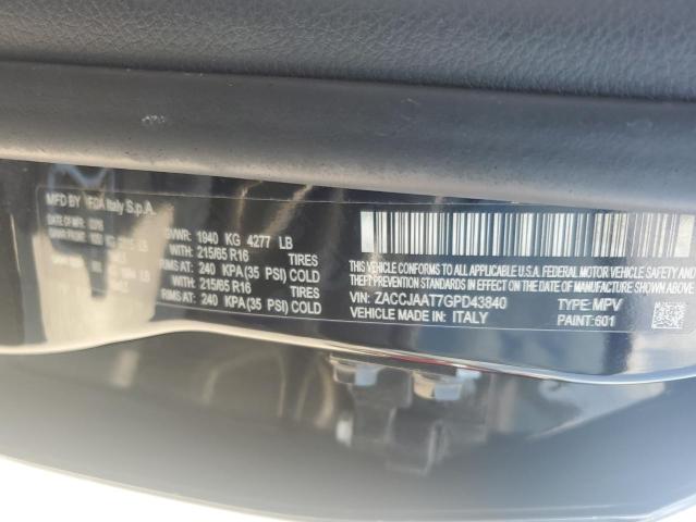 2016 JEEP RENEGADE S - ZACCJAAT7GPD43840