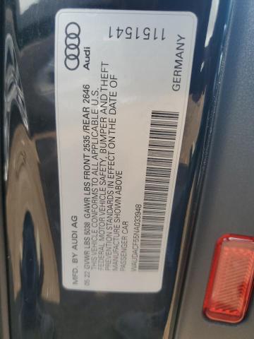 2022 AUDI A5 PREMIUM WAUDACF55NA033948