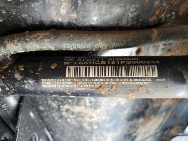 2023 POLARIS RZR 200 EF L6KHCB181PS000233