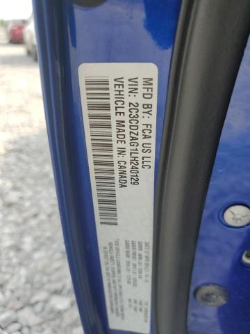 2020 DODGE CHALLENGER - 2C3CDZAG1LH240129
