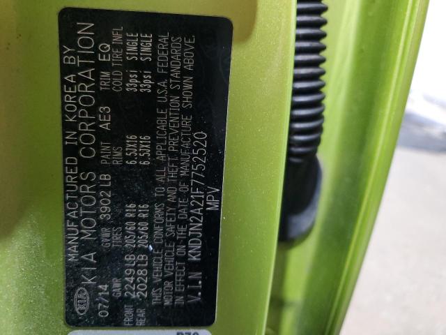 2015 KIA SOUL - KNDJN2A21F7752520