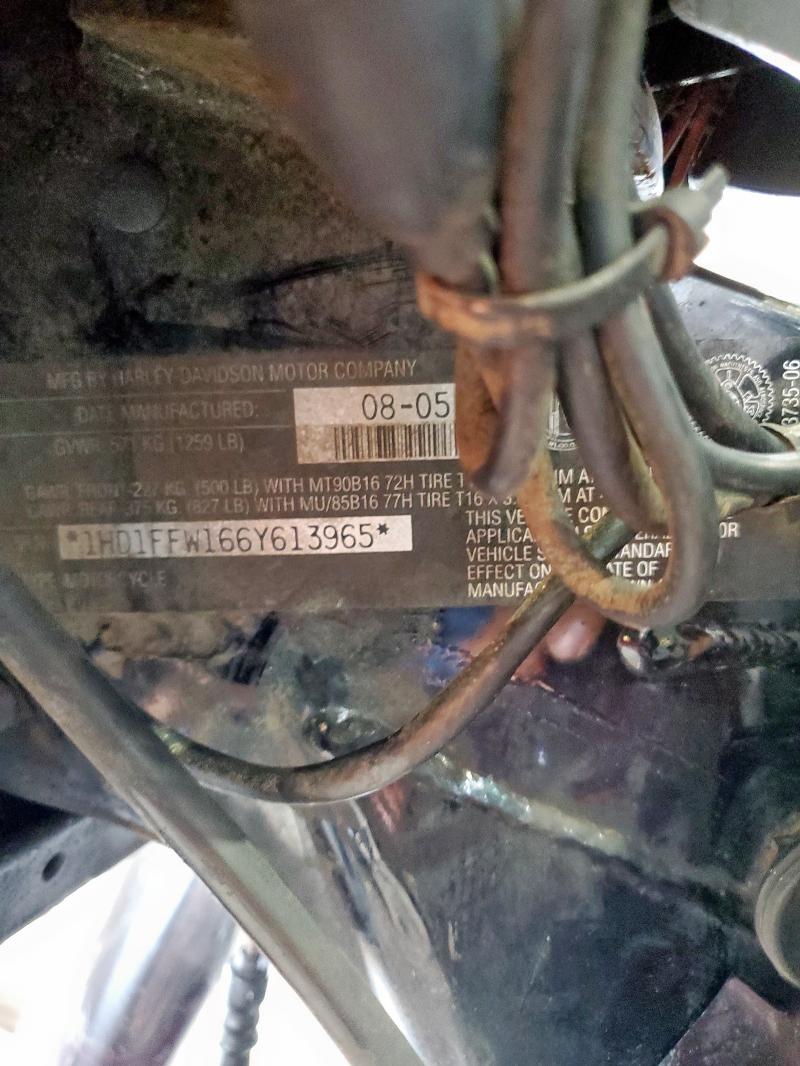 2006 HARLEY-DAVIDSON FLHTCI 1HD1FFW166Y613965
