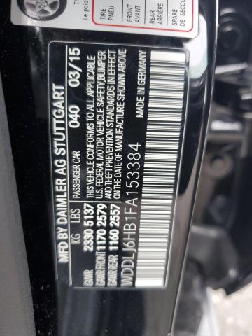 2015 MERCEDES-BENZ CLS 400 4M WDDLJ6HB1FA153384