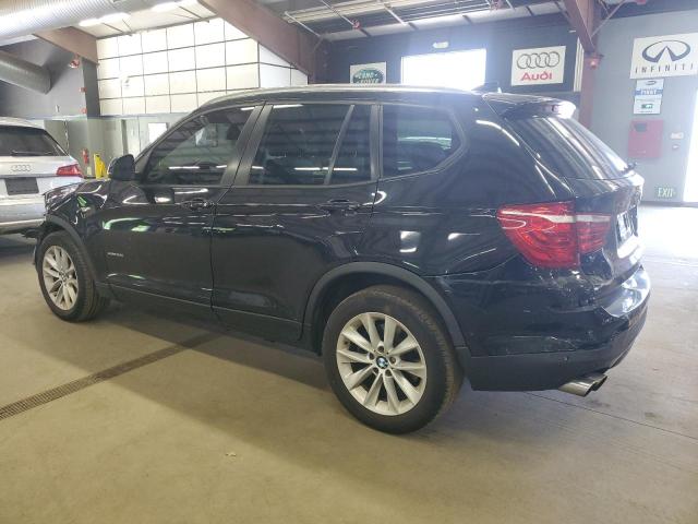 BMW X3 XDRIVE2 2017 black  gas 5UXWX9C34H0T19833 photo #3