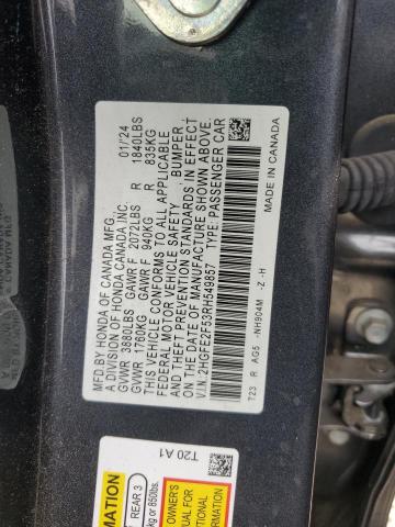 2024 HONDA CIVIC SPOR - 2HGFE2F53RH549857