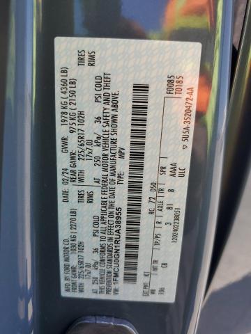 2024 FORD ESCAPE ACT 1FMCU0GN1RUA38955