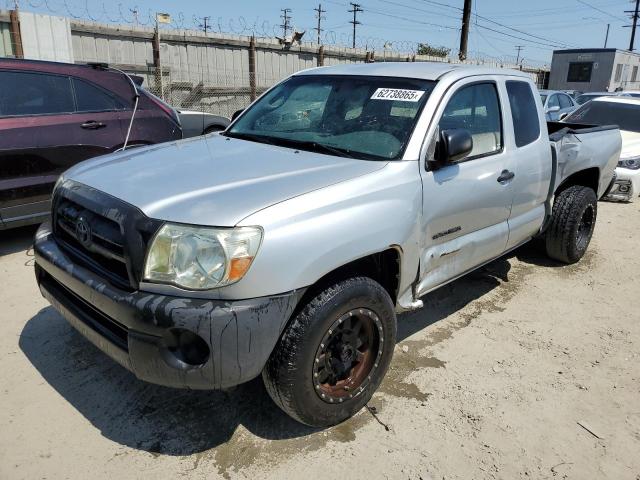 TOYOTA TACOMA ACC 2007 silver  Gasoline 5TETX22NX7Z337346 photo #1