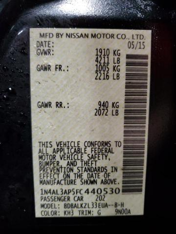 2015 NISSAN ALTIMA 2.5 - 1N4AL3AP5FC440530