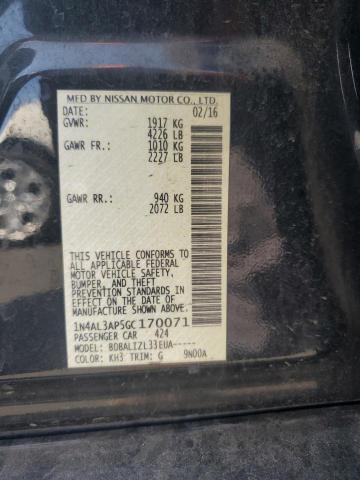 2016 NISSAN ALTIMA 2.5 - 1N4AL3AP5GC170071