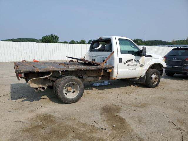 FORD F350 SUPER 2012 white chassis diesel 1FDRF3HT2CEA31890 photo #4