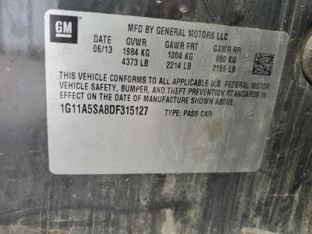 2013 CHEVROLET MALIBU LS - 1G11A5SA8DF315127