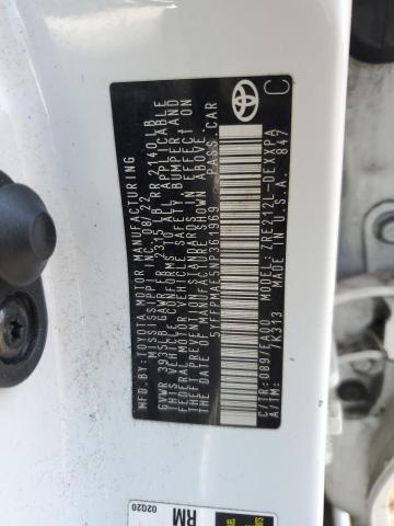 2022 TOYOTA COROLLA XL 5YFFPMAE5NP361969