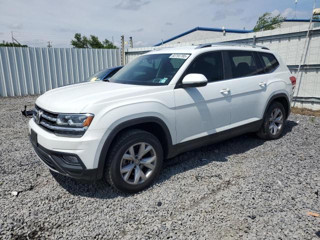 VOLKSWAGEN ATLAS SE 2019 white  gas 1V2LR2CA8KC572484 photo #1