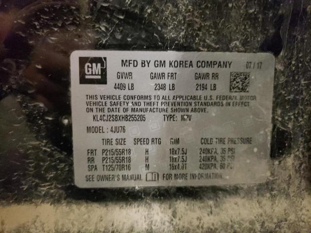 2017 BUICK ENCORE SPO KL4CJ2SBXHB255205