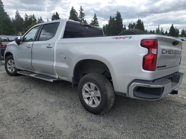 CHEVROLET SILVERADO 2021 silver  diesel 3GCUYDET3MG348431 photo #3