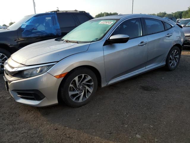 HONDA CIVIC EX 2017 silver  gas 19XFC2F76HE217203 photo #1