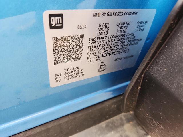 2025 CHEVROLET TRAX 2RS KL77LJEP6SC057013