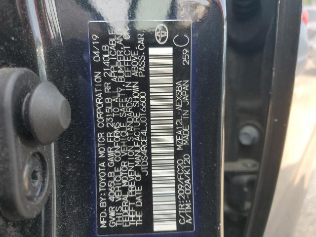 2020 TOYOTA COROLLA SE - JTDS4RCE4LJ016600