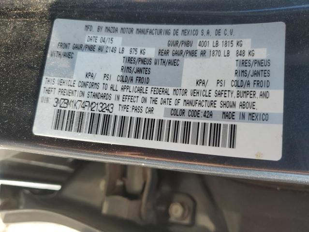2015 MAZDA 3 SPORT 3MZBM1K74FM213243