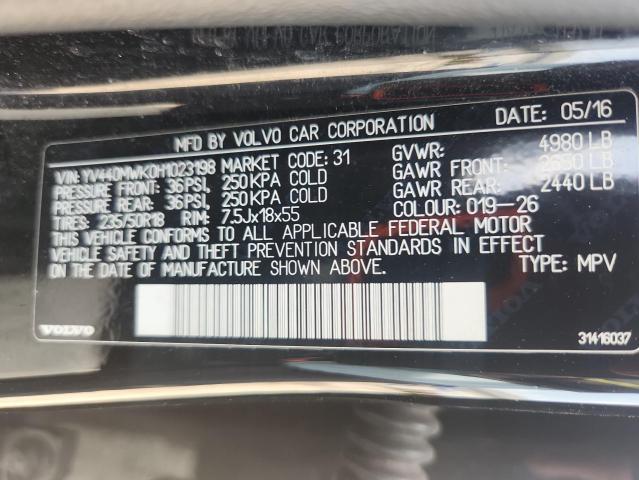 2017 VOLVO V60 CROSS - YV440MWK0H1023198