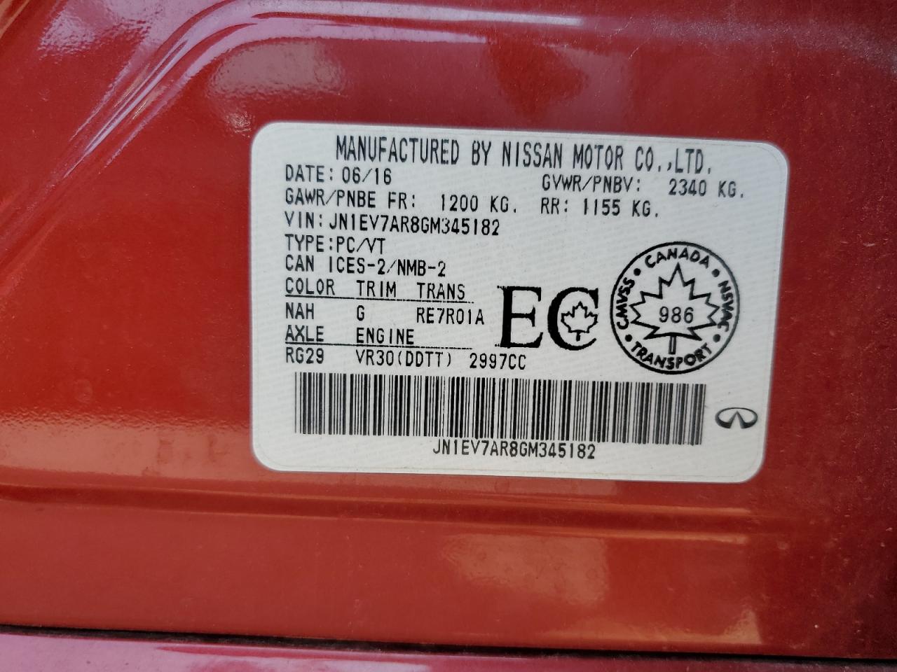 INFINITI Q50 PREMIUM