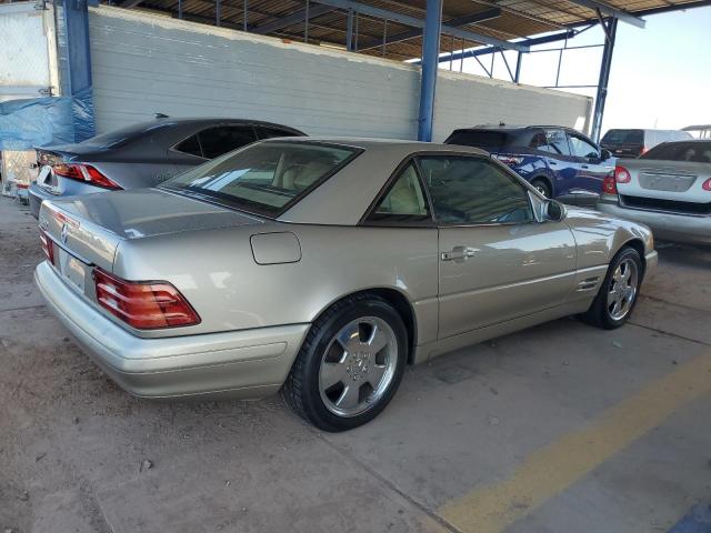 MERCEDES-BENZ SL 500 1999 tan roadster gas WDBFA68F9XF182094 photo #4
