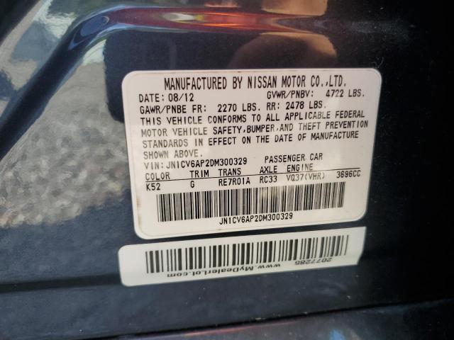 2013 INFINITI G37 BASE - JN1CV6AP2DM300329