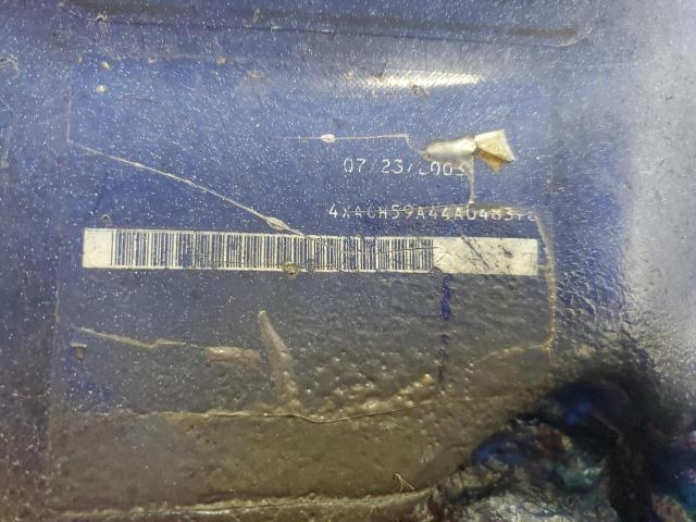 2004 POLARIS 600 SPORTSMAN 4XACH59A44A048378