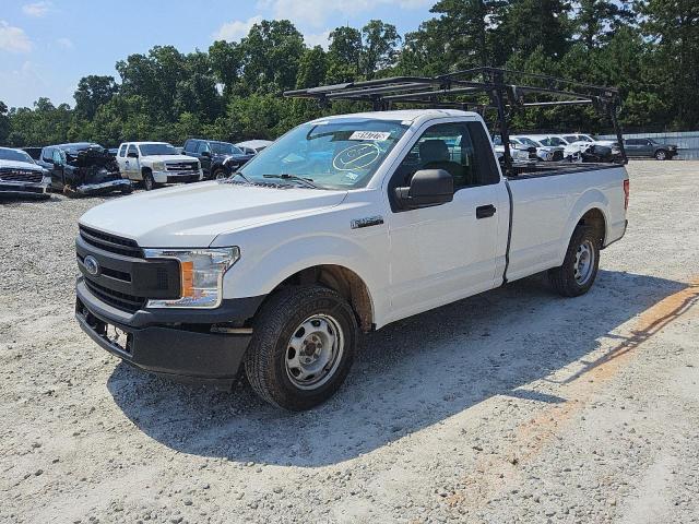 FORD F150 2018 white  gas 1FTMF1CB8JKE53257 photo #1