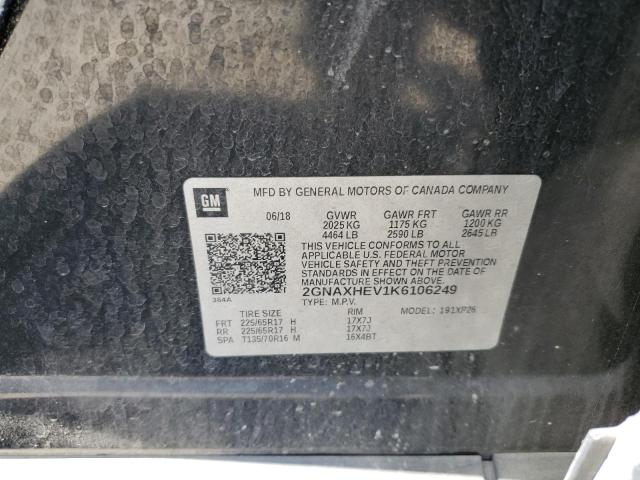 2019 CHEVROLET EQUINOX LS - 2GNAXHEV1K6106249