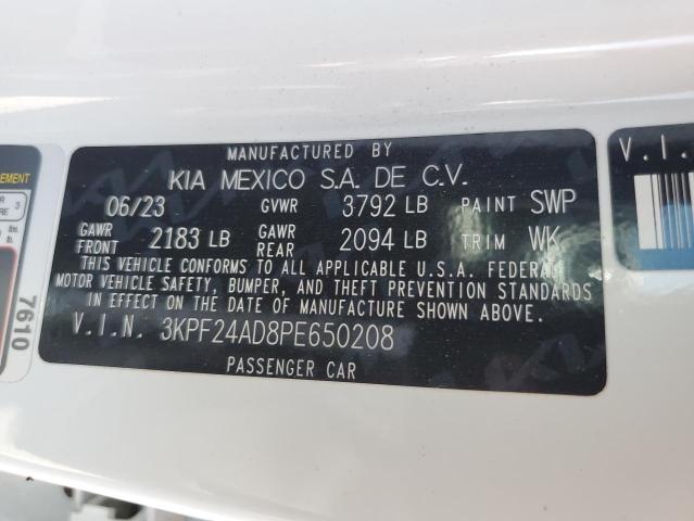 2023 KIA FORTE LX 3KPF24AD8PE650208